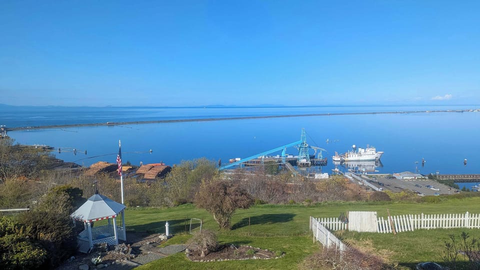 View from the main bedroom