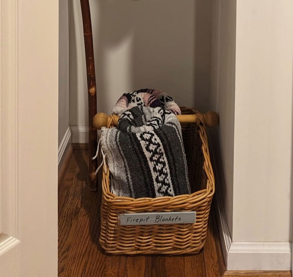Firepit blankets for those chilly evenings 