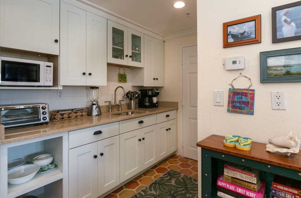 Our newly renovated kitchenette