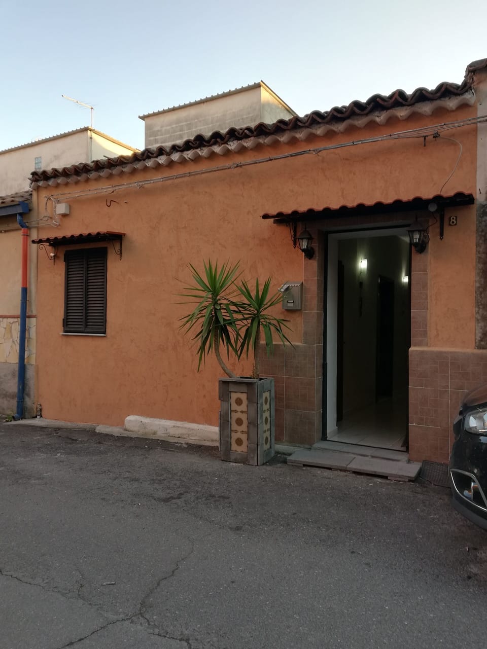 Exterior detail