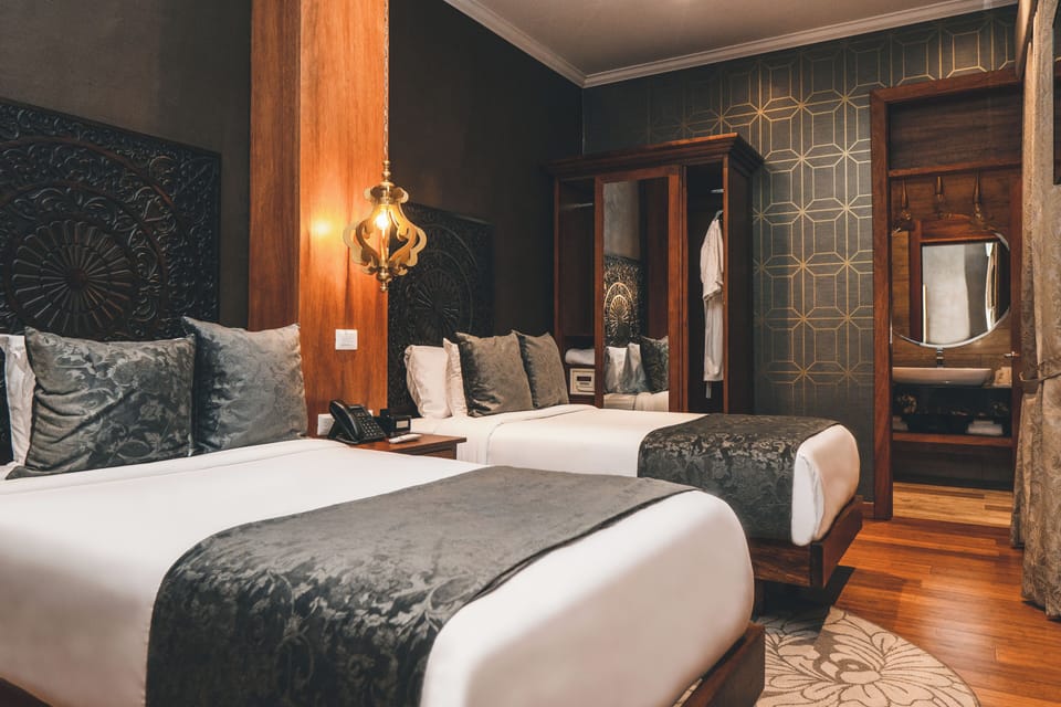 Premium Twin Room, Multiple Beds, Non Smoking | Egyptian cotton sheets, premium bedding, down comforters, minibar