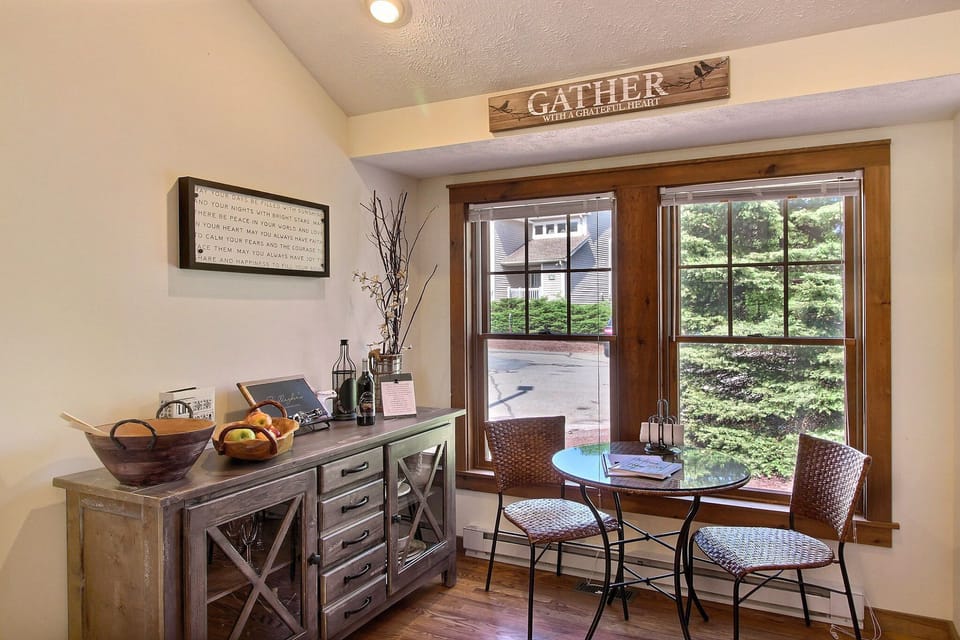 Sitting area in Kitchen