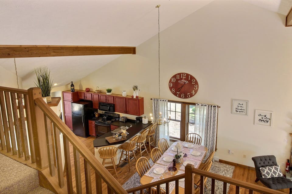 3rd Floor View overlooking Main Floor