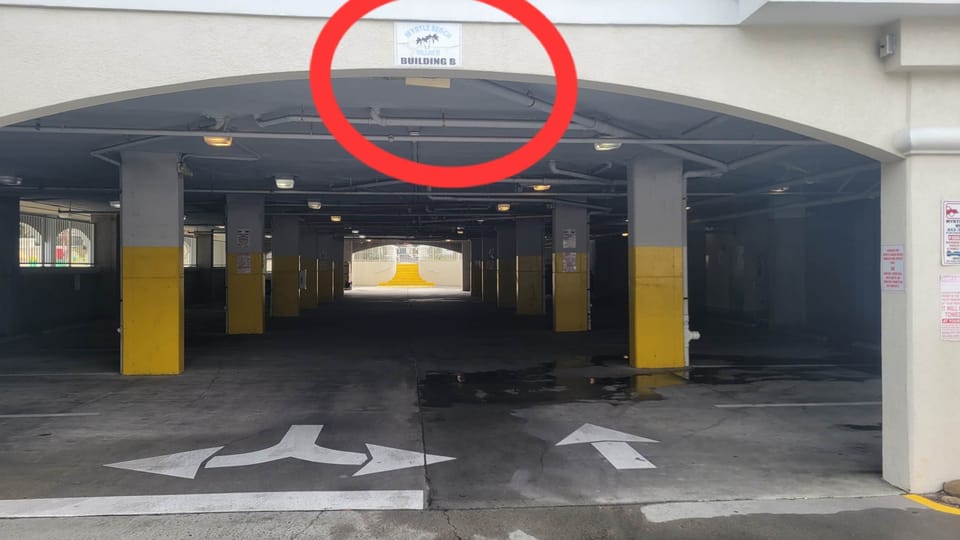 Garage parking below building-Bldg "B" 122748