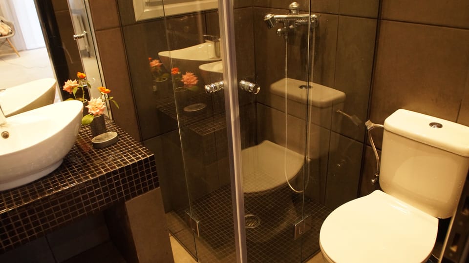 The bathroom