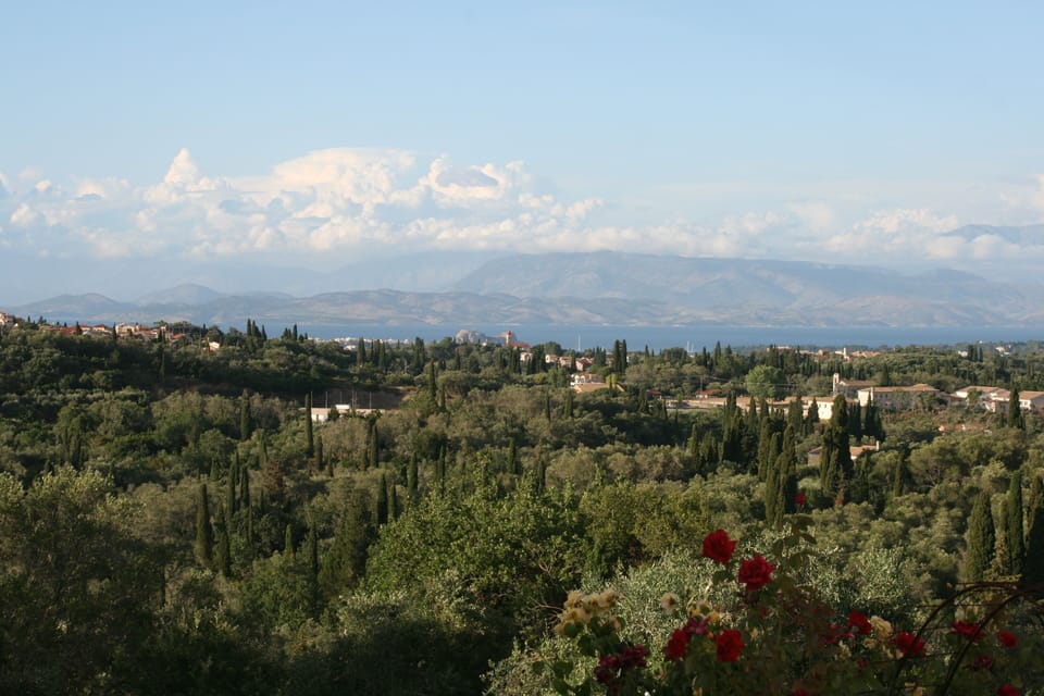 The view as seen from private veranda.