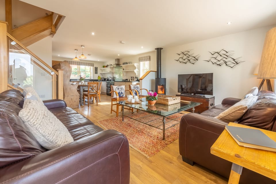 Ground floor: Open plan living area