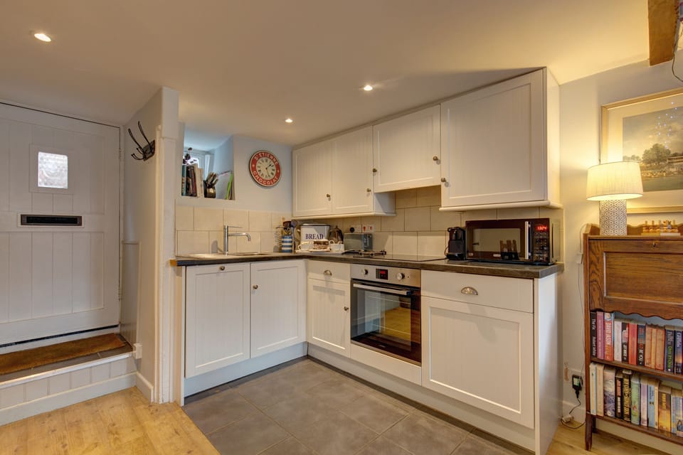 Ground floor: Neat, well thought-out kitchen