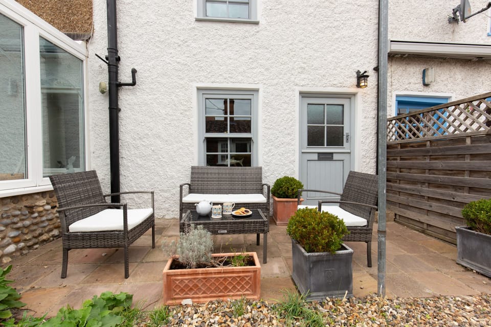 Outdoor seating area