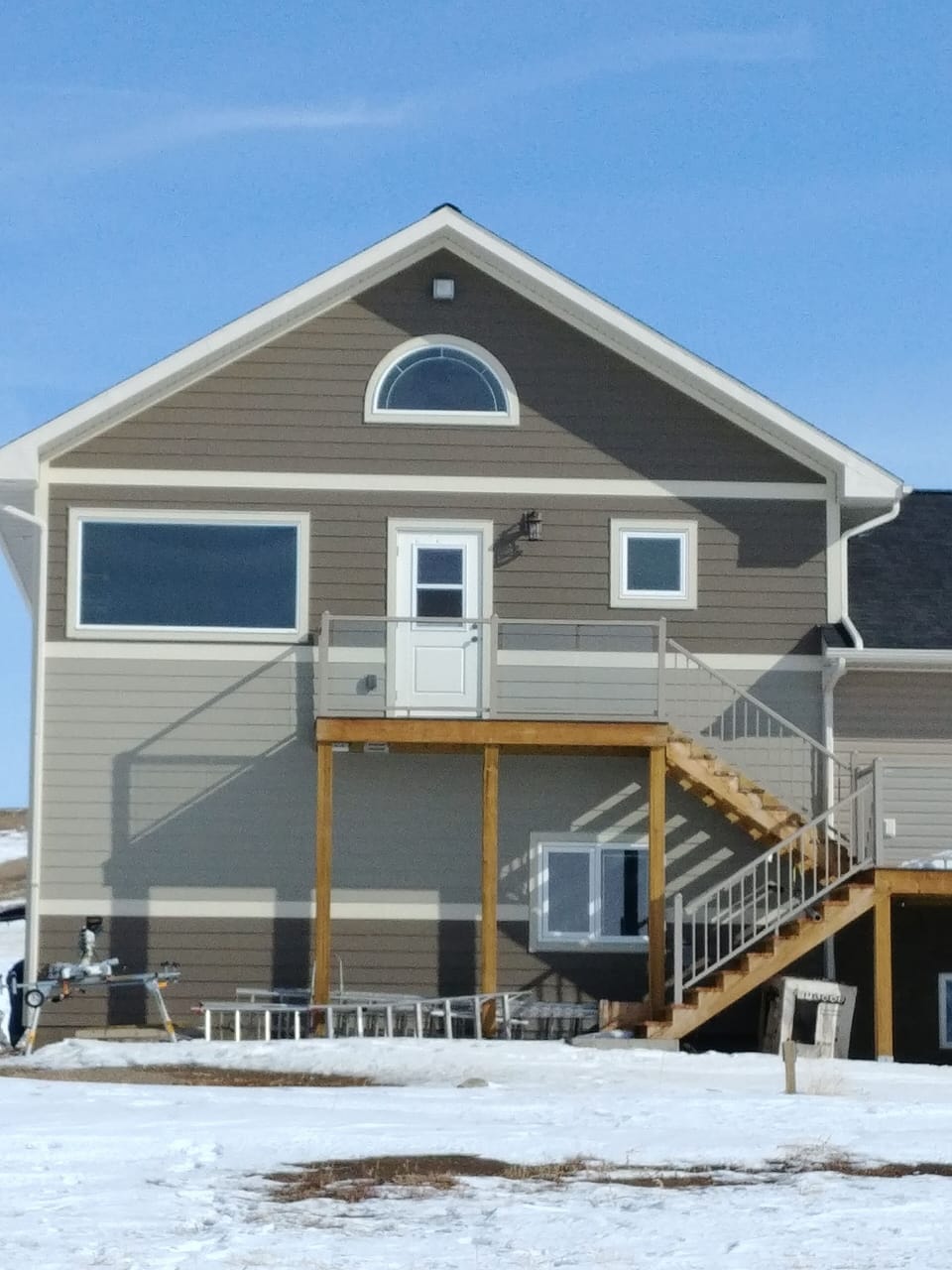 View of the South side of property