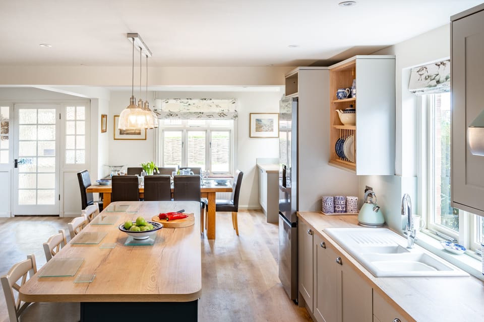 Ground floor: Open plan kitchen/ dining area