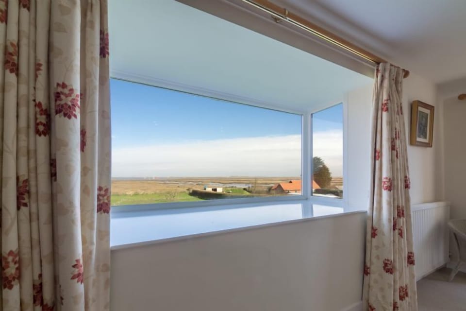 First floor: Stunning view from the master bedroom
