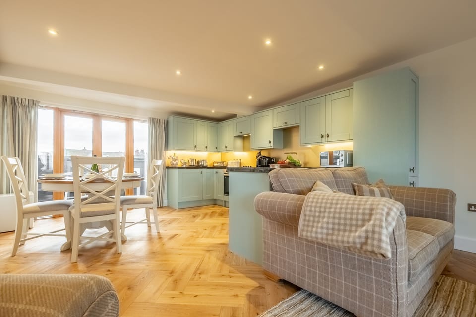 Open plan living space