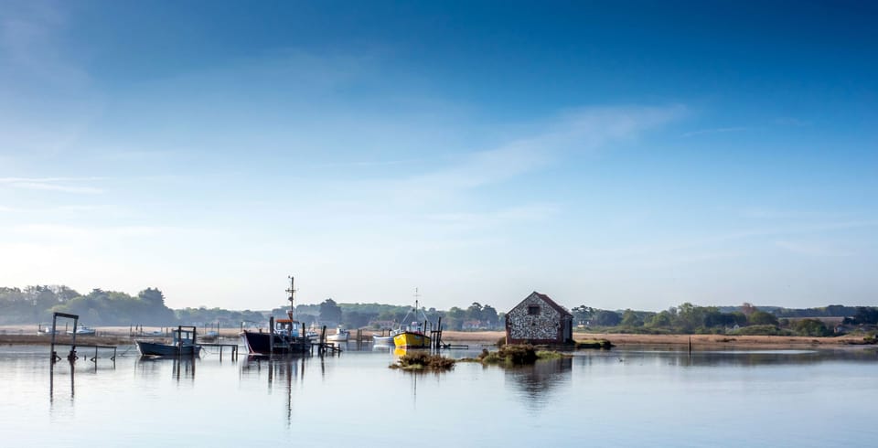 6 Clock Row, Thornham: The village is surrounded by magnificent walks