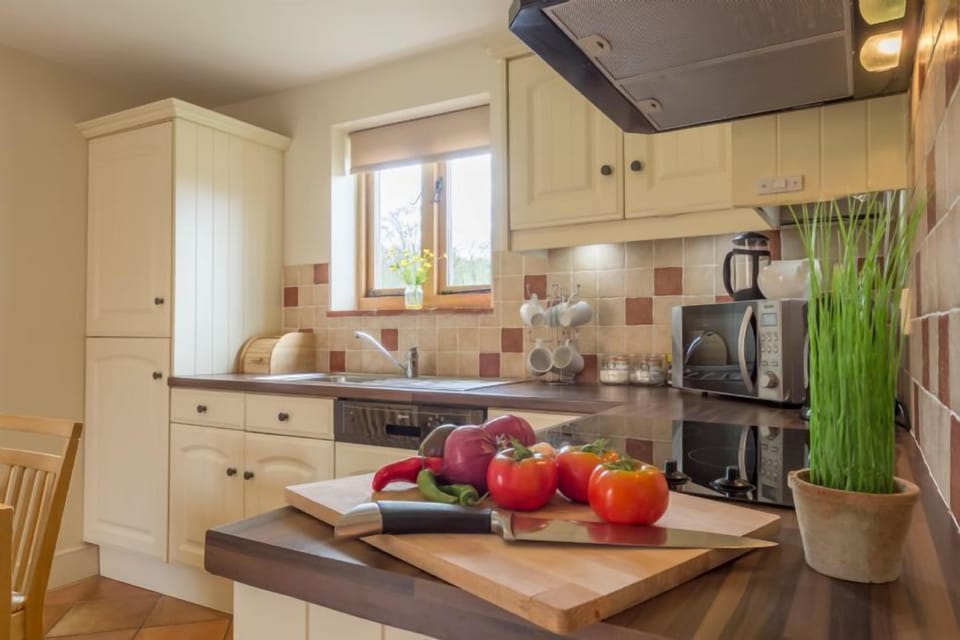 Ground floor: The bespoke kitchen is top quality