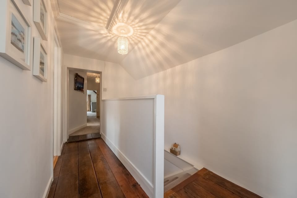 First floor: Landing at top of stairs