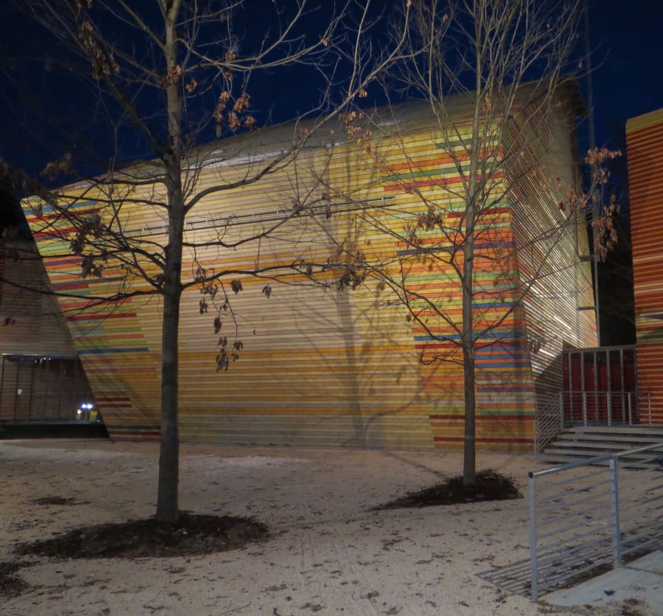 Renzo Piano theatre at the Spanish Fort: L'Aquila (approx 20 mins drive)