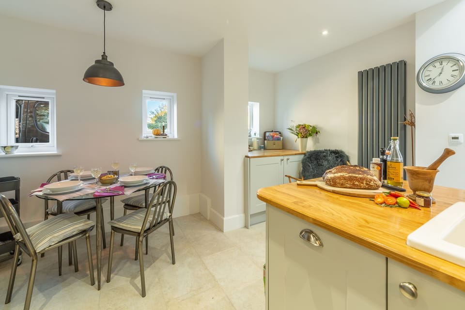 Ground floor: Kitchen / diner is bright and spacious