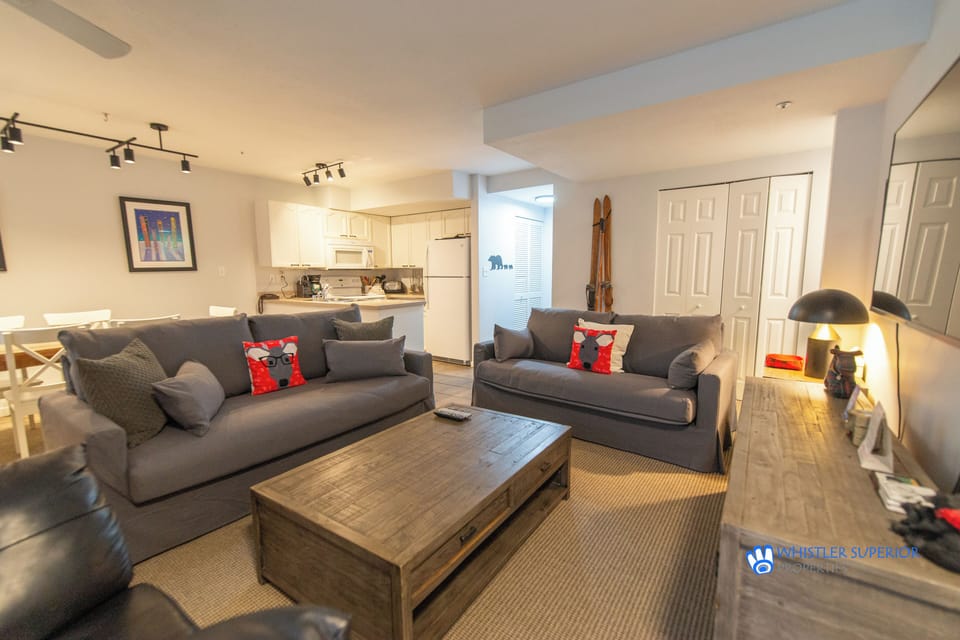 Open concept living area