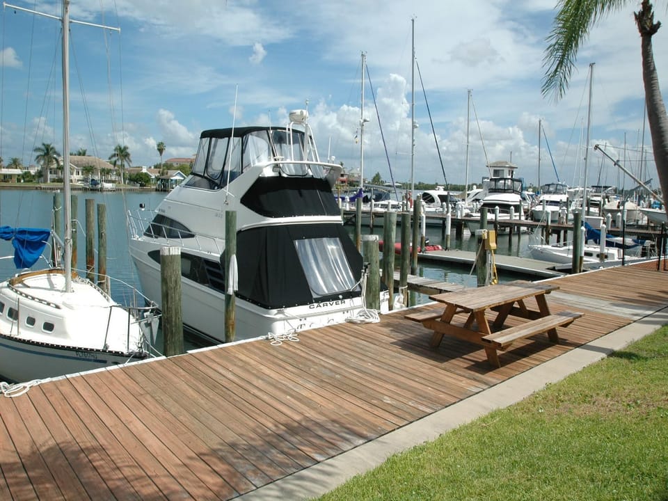 Bayside dock area.