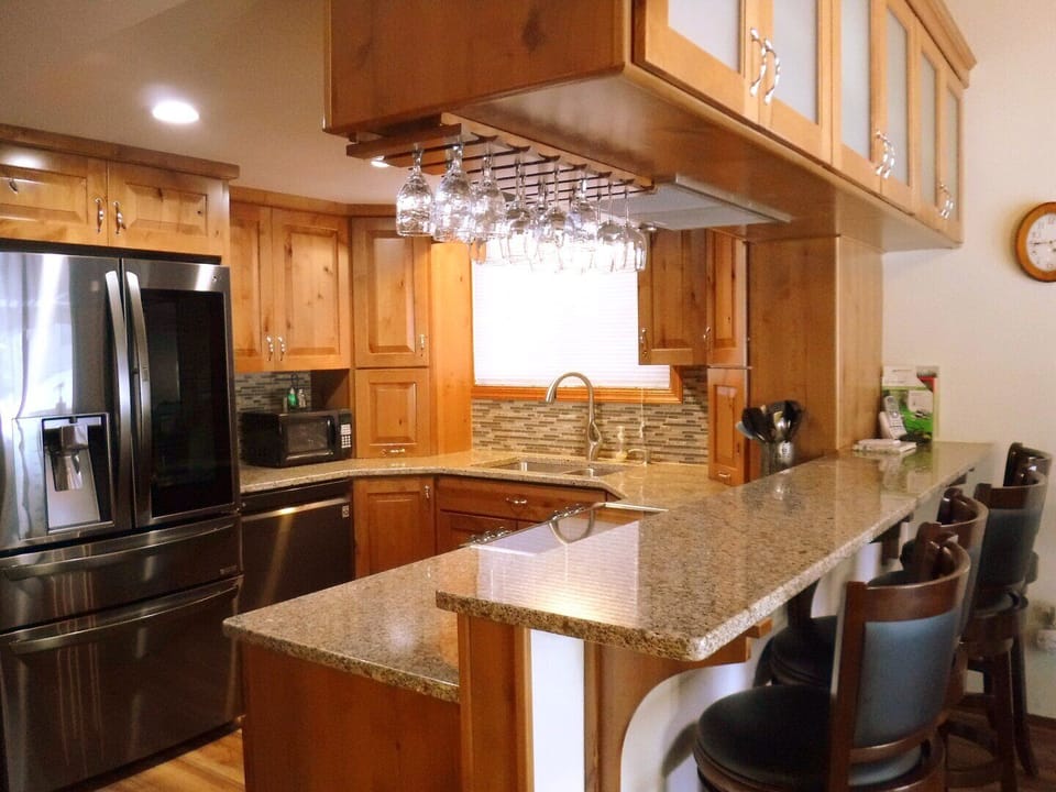 Updated kitchen.