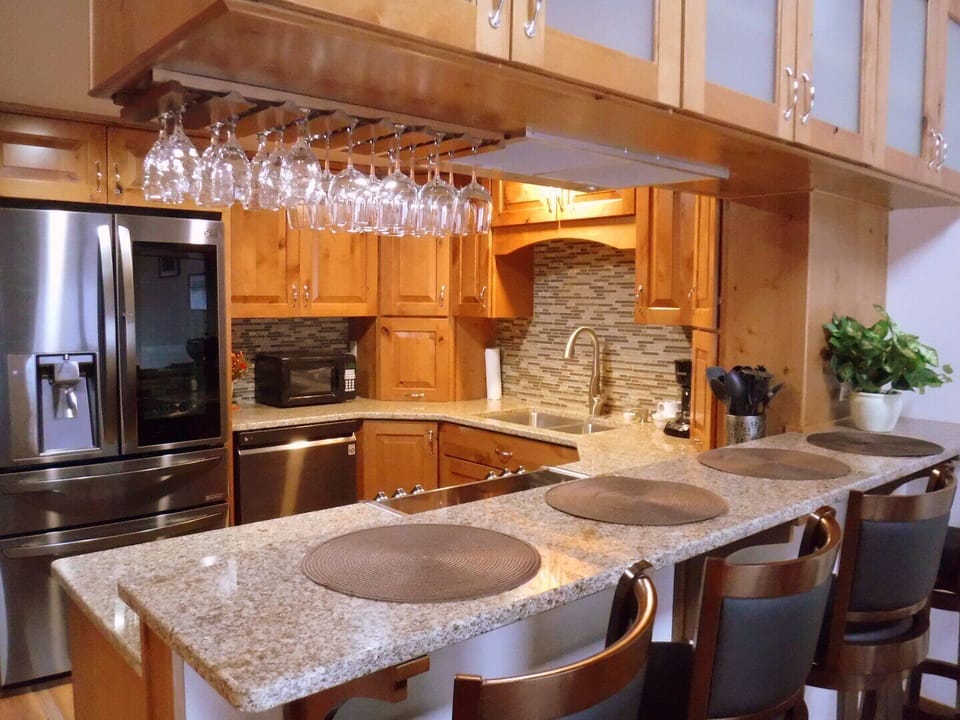 Updated kitchen.