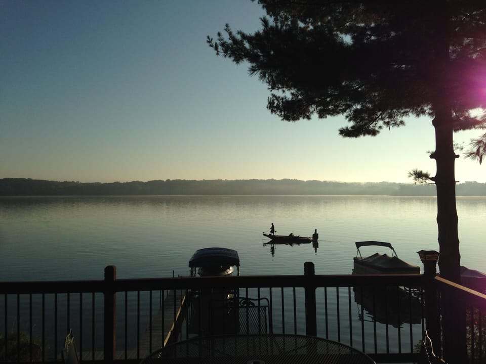 morning view from deck