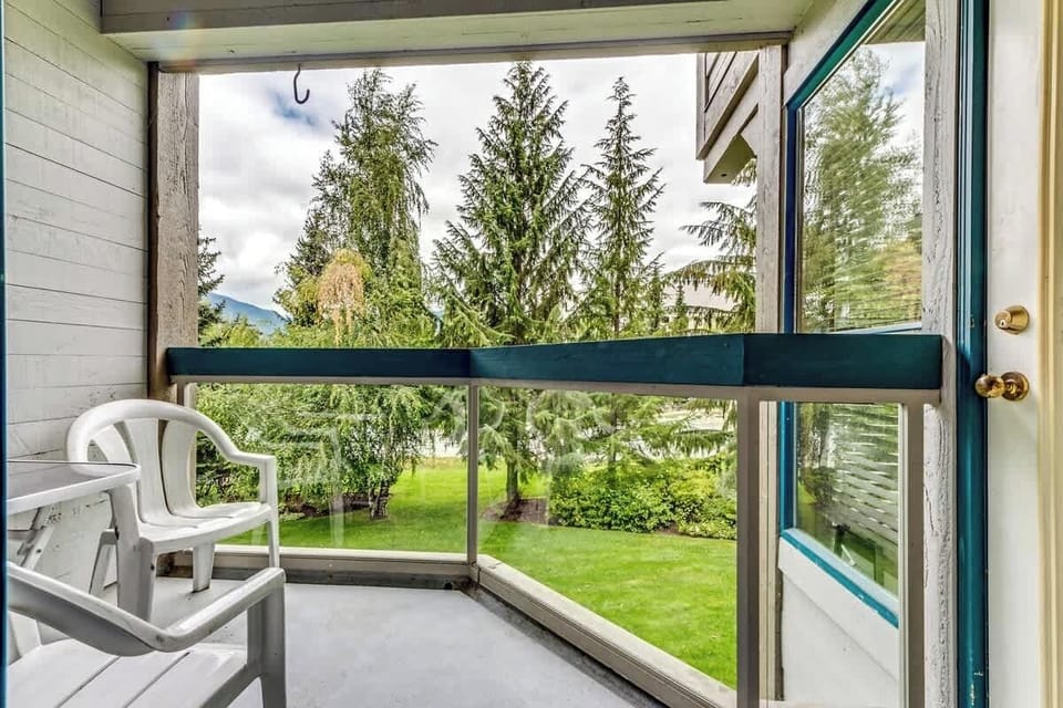Balcony View in Summer