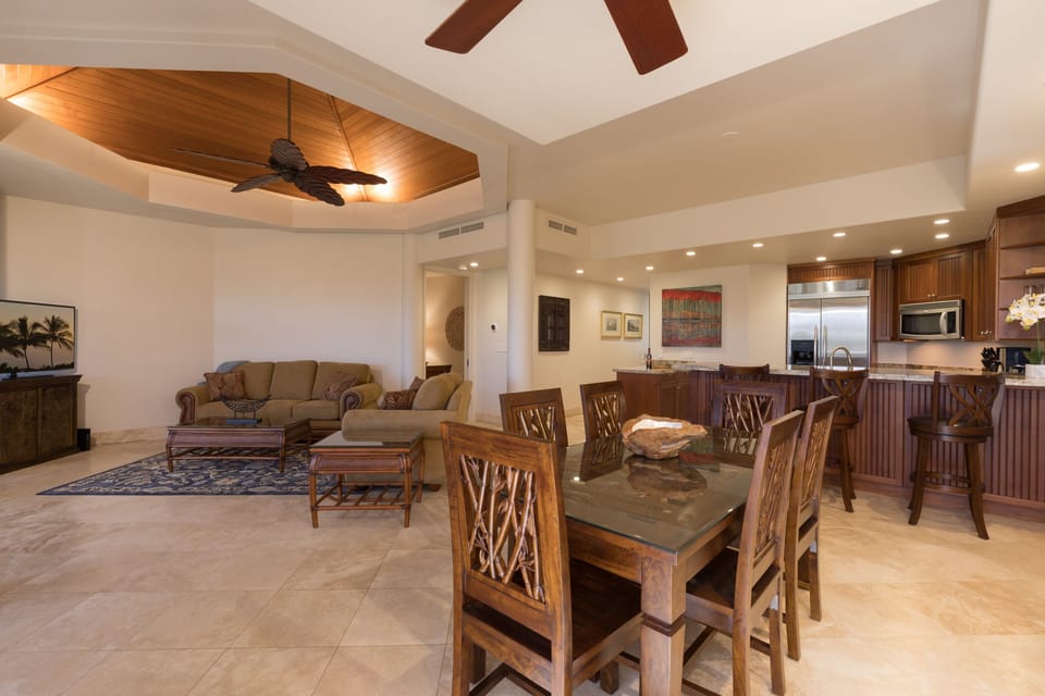 Inviting, open floor plan provides the ideal layout for a spacious space to relax or entertain and keep everyone in the action!
