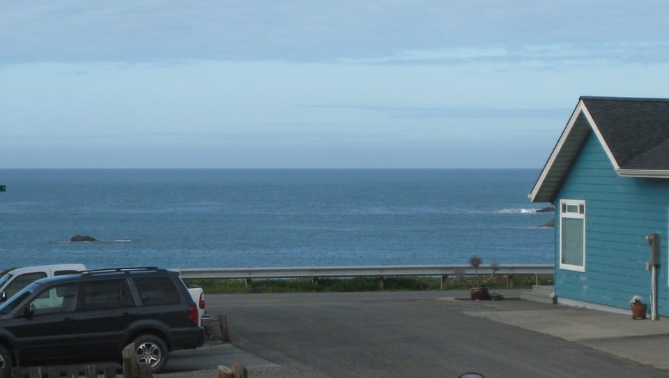 View from dining area window