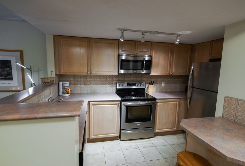 Fully equipped kitchen