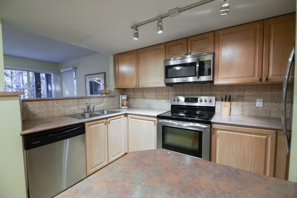 Fully equipped kitchen