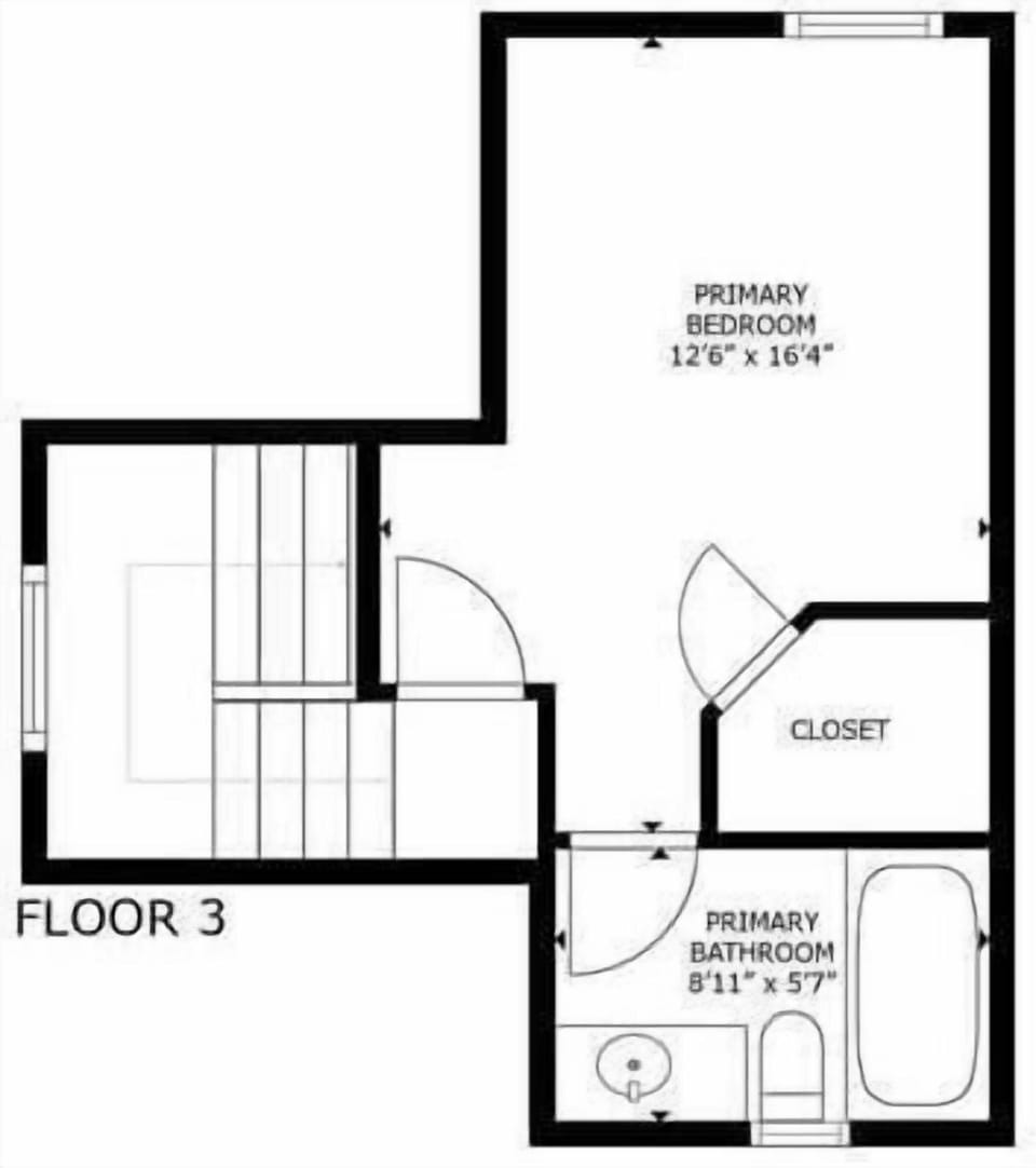 Floor Plan - Top Floor