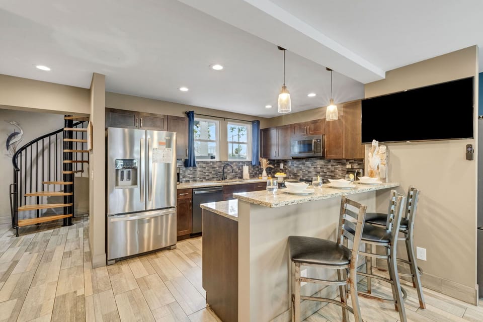 Built to feed an army, the main kitchen is the heart of the home. While the second floor kitchen is ready to hold the fort too!