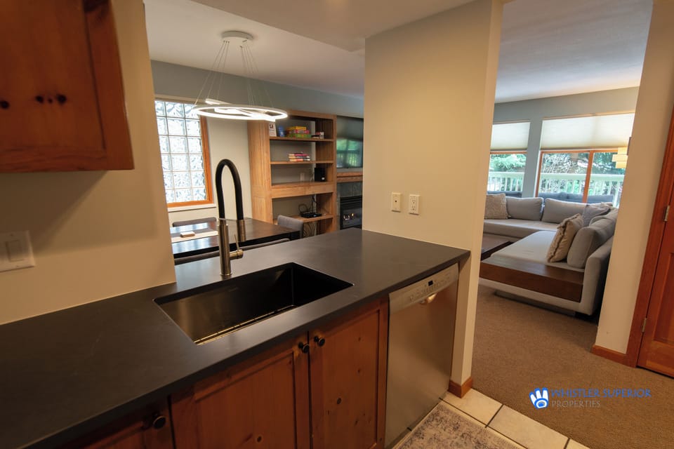 View of kitchen