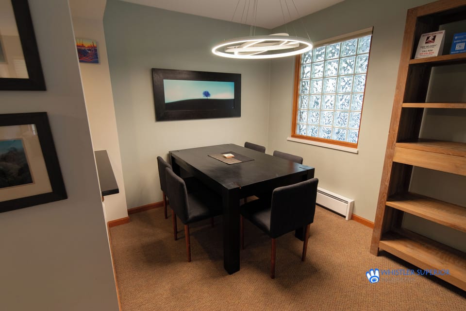 Dining area for four persons