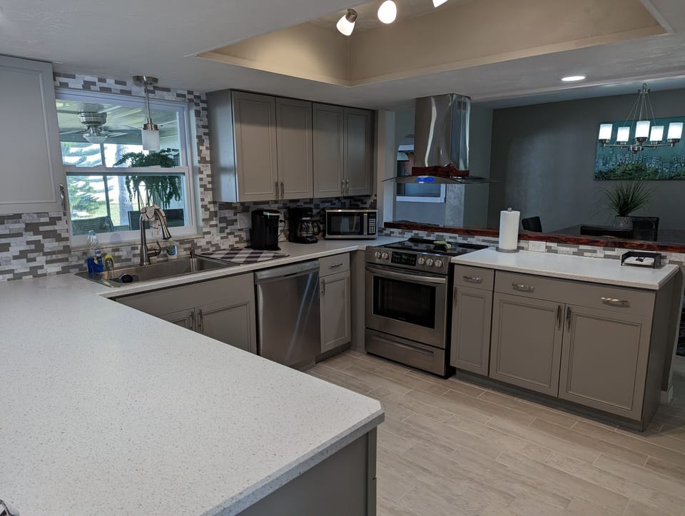Spacious kitchen