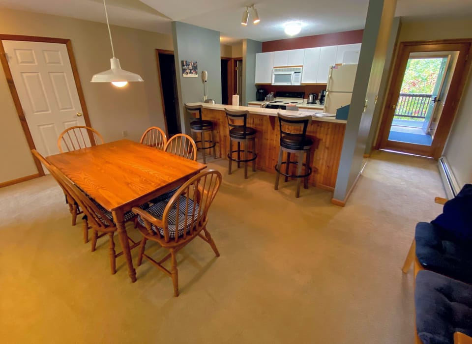 Updated with new tile flooring in the kitchen and bathrooms and a warm, freshly painted interior