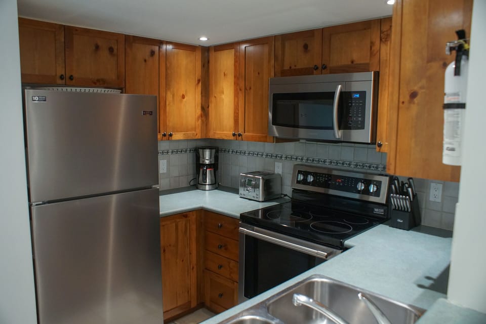 Fully equipped kitchen
