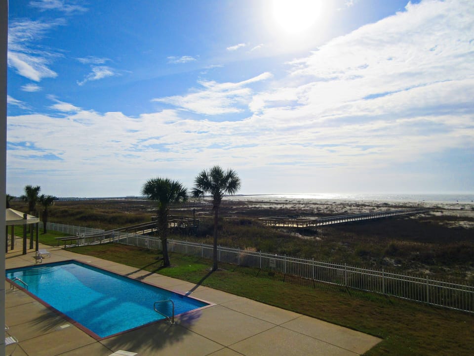 Balcony View - view of pool & beach