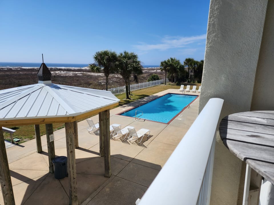 pool area view