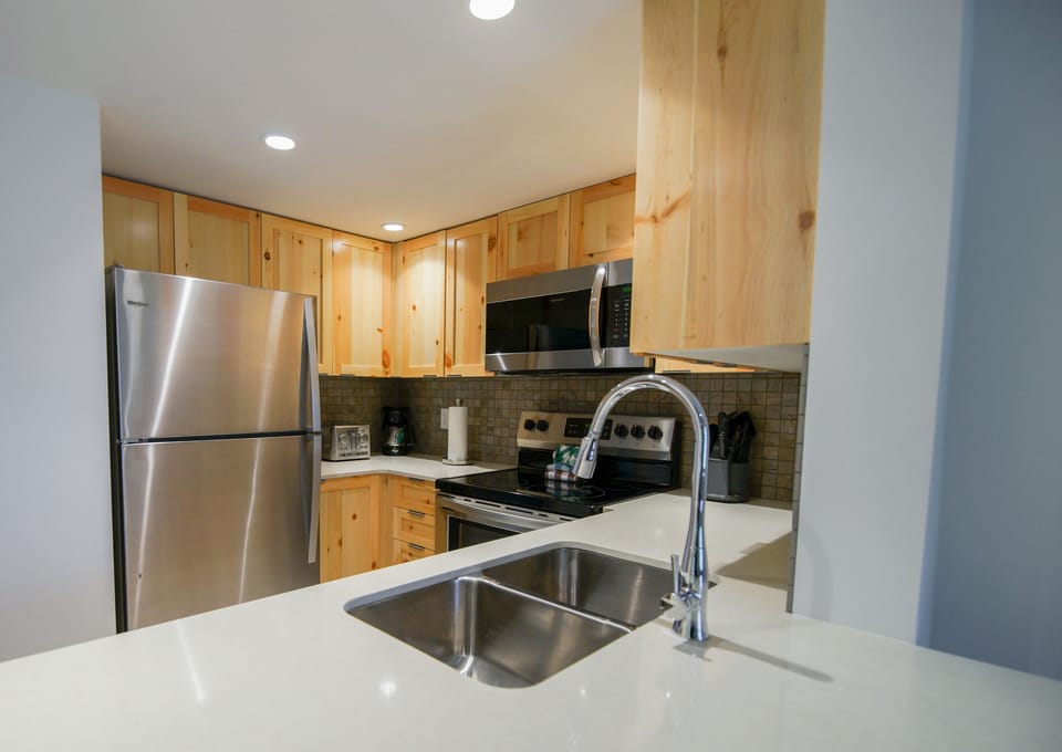 Fully equipped kitchen