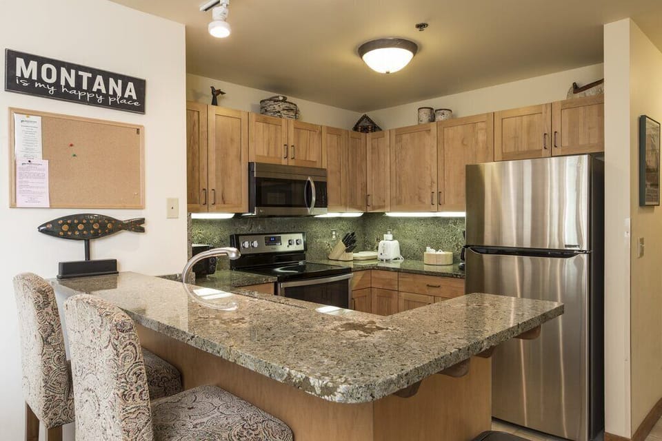 Nice updated kitchen.