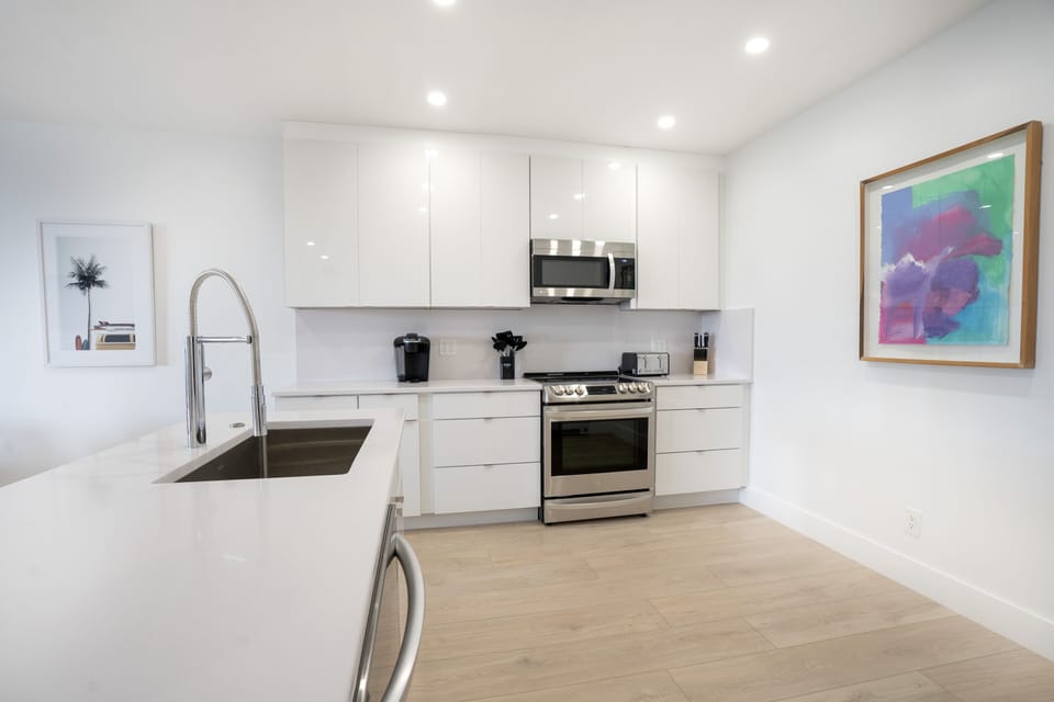 Kitchen with Stainless Appliances