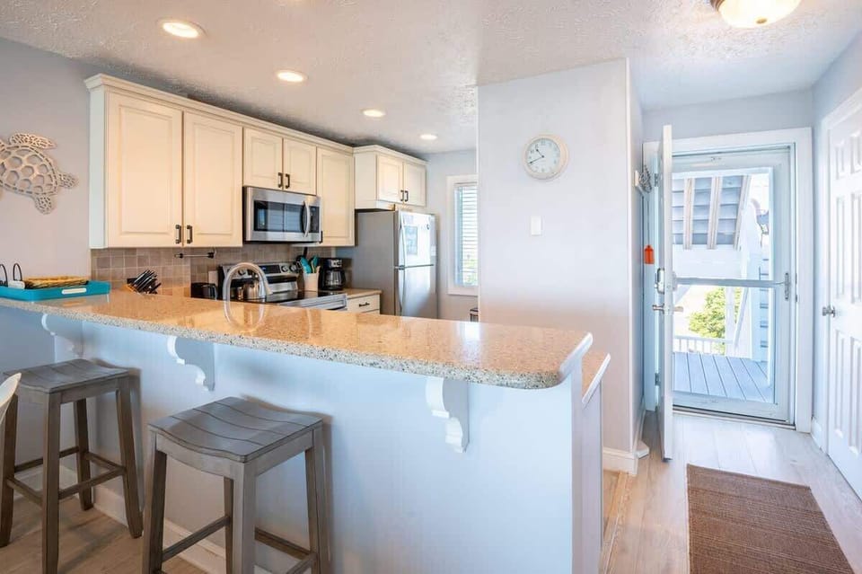 Kitchen with Granite Countertops