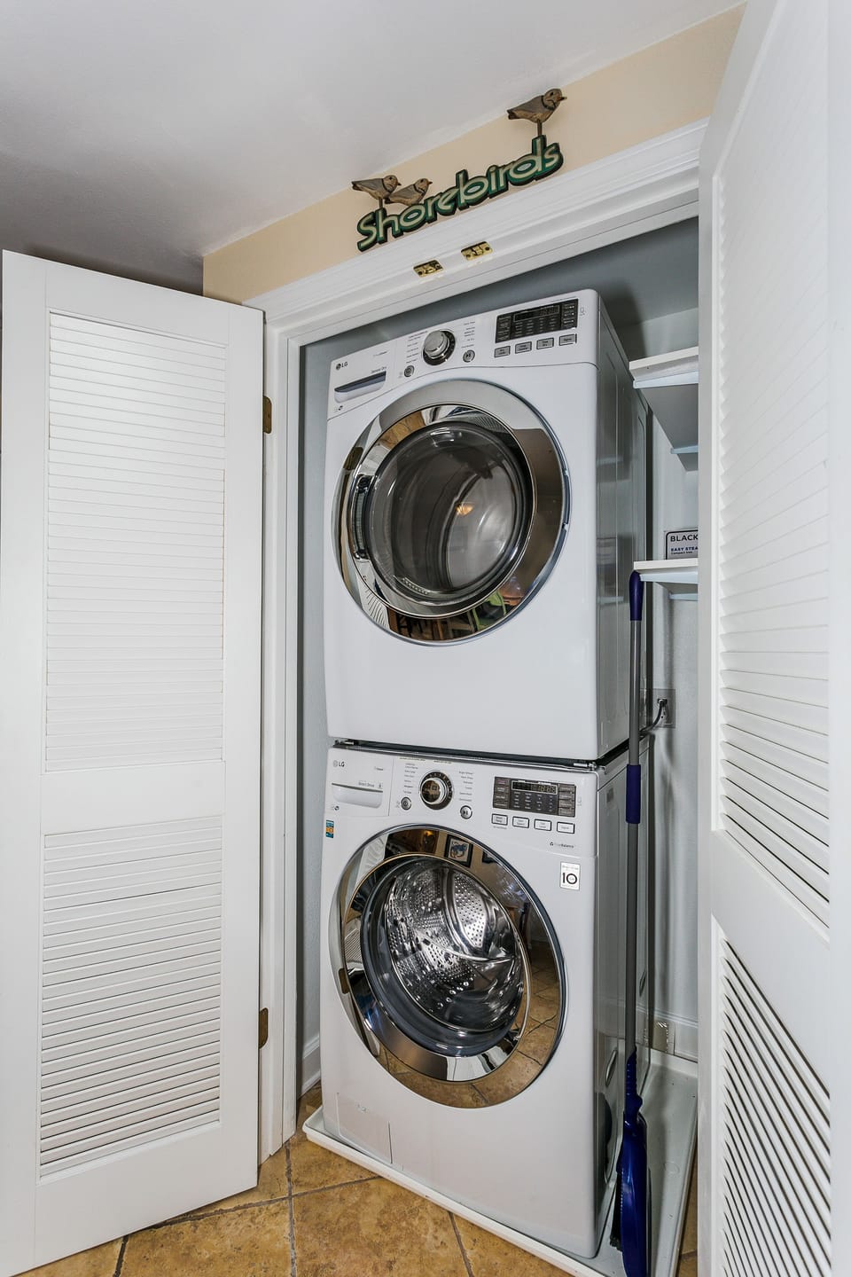 Washer and Dryer in the condo