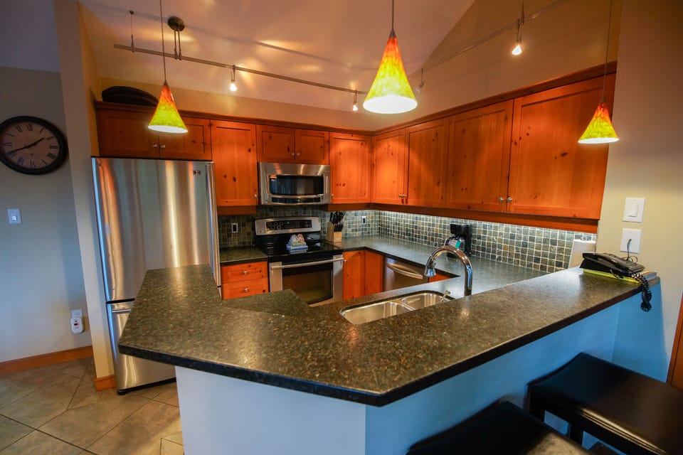 Fully equipped kitchen