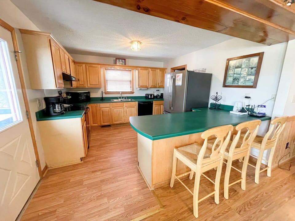 Kitchen, First Floor with Screened Porch Access