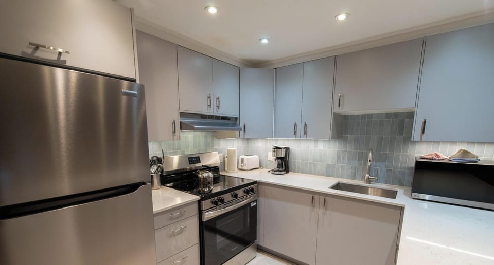 Open concept kitchen