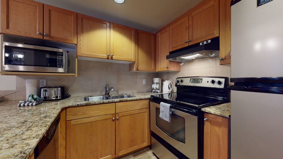 Open concept kitchen